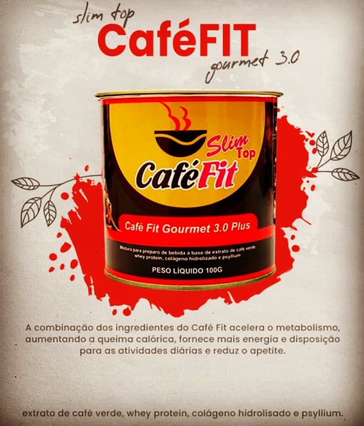 CAFÉ FIT GOURMET C/ WHEY + COLAGENO + PSYLLIUM E CAFE VERDE 100G ( RENDE 20  PORÇÕES ) – Nova Forma Distribuidora